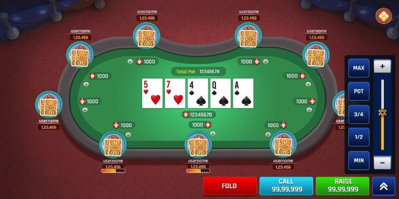 Không nên đầu tư vốn để tố quá cao trong một ván game Poker